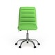 preview thumbnail 64 of 76, Ripple Armless Mid Back Vinyl Office Chair