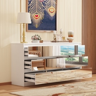 Modern Dresser for Bedroom 9 Drawers Wood Dresser Chest of Drawers | Overstock.com Shopping - The Best Deals on Dressers | 41031413