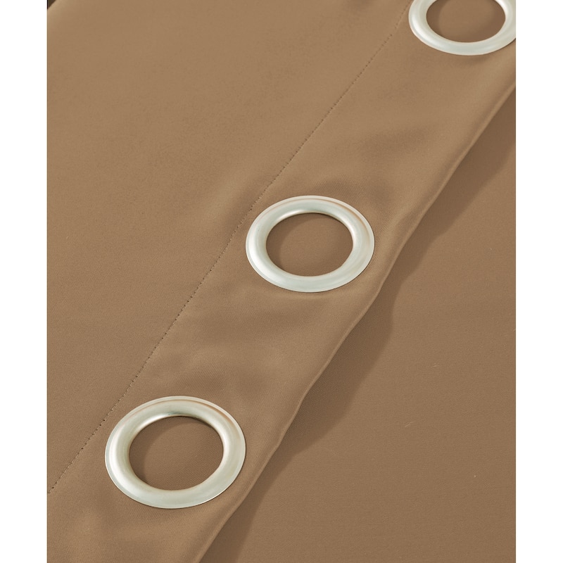 Blackout Window Panel Curtain Set (2 Panels and 2 matching Tie Backs)
