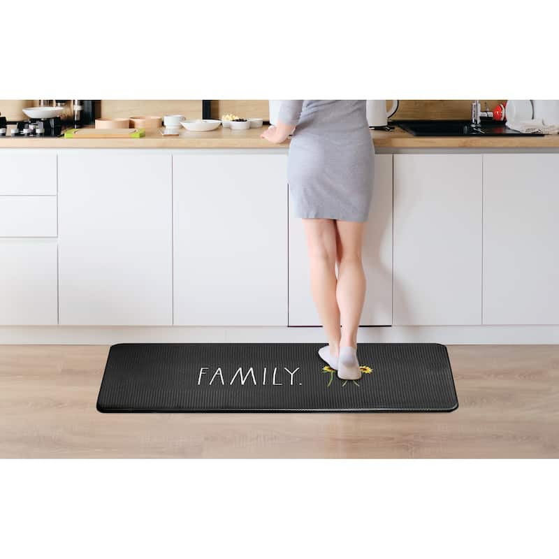 Rae Dunn Anti Fatigue Kitchen Mat - 20" x 39"