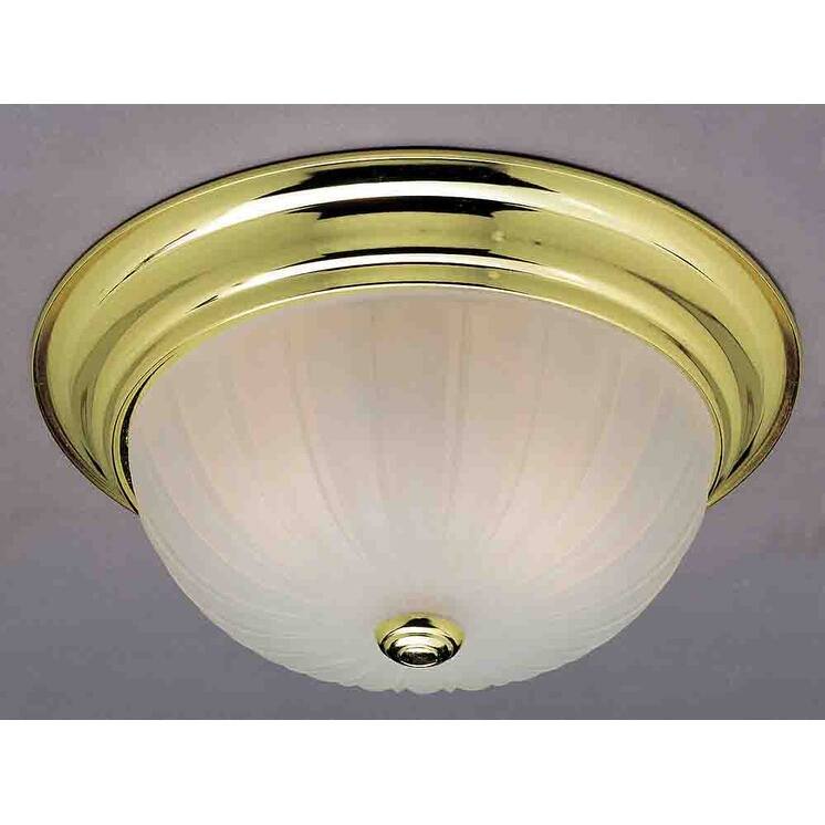 Volume Lighting V7730 Marti Single Light 11" Wide Flush Mount Bowl