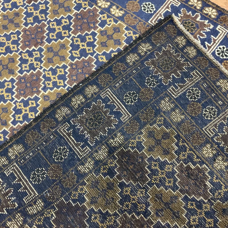 HERAT ORIENTAL Handmade Bokhara Wool Rug - 4'4" x 6'7"