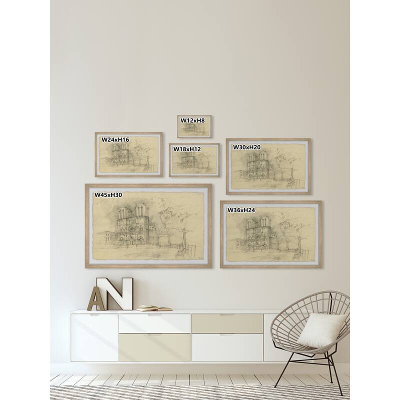 Notre Dame Cathedral Framed Print