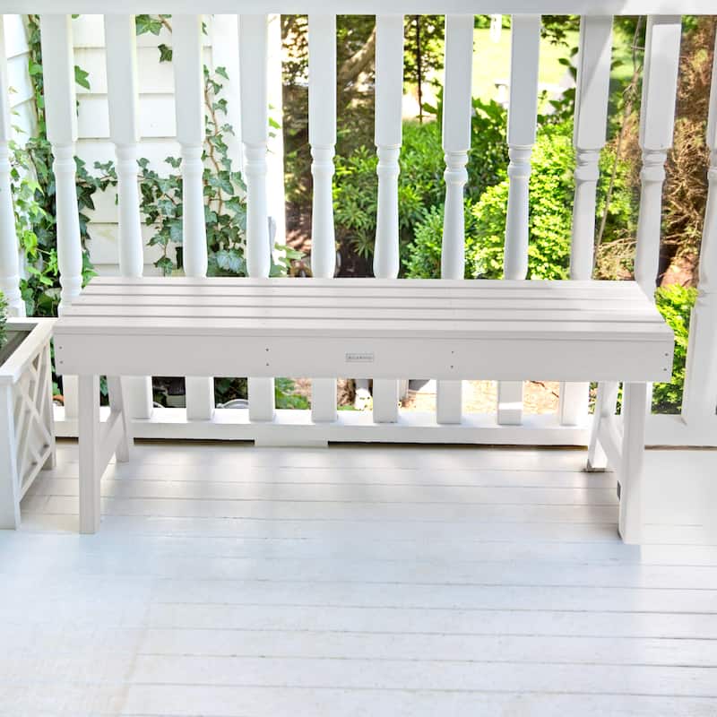 HIGHWOOD Weatherly 4-foot Eco-friendly Synthetic Wood Picnic Bench