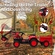 preview thumbnail 3 of 27, 12V 3 in 1 Kids Ride on Excavator & Tractor with Detachable Trailer