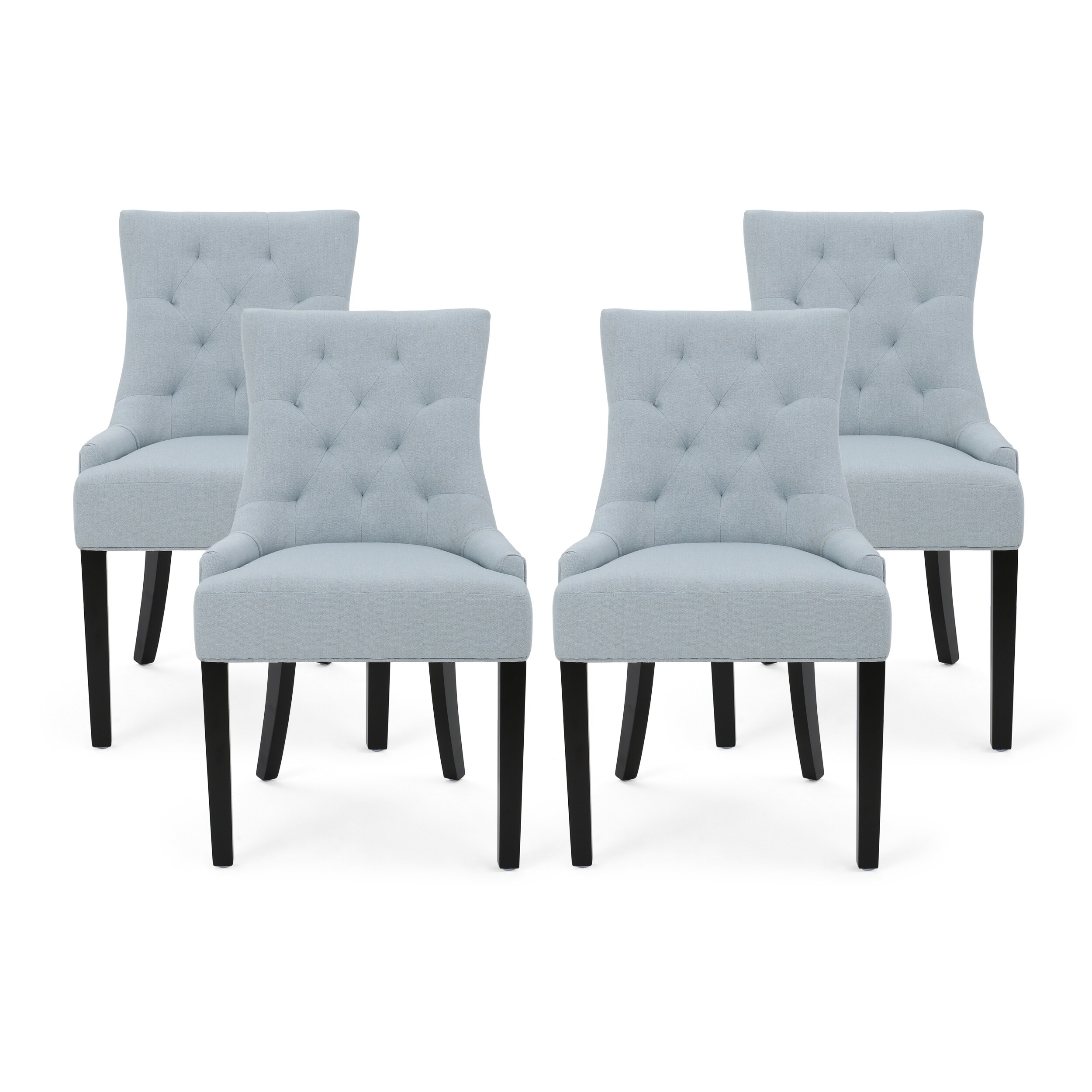 Christopher knight home on sale hayden fabric dining chairs