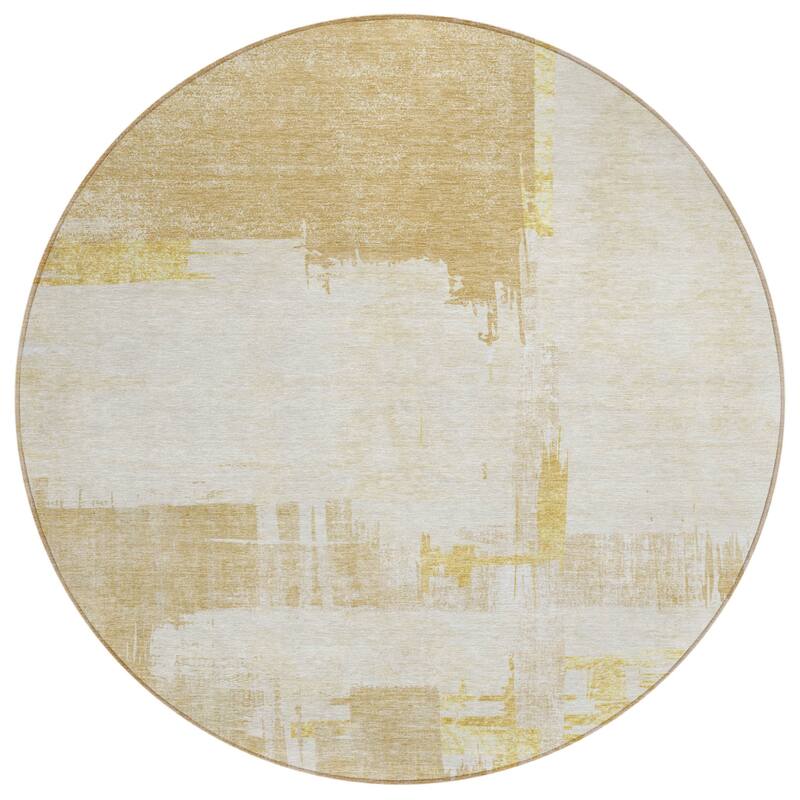 HomeRoots Abstract Traditional Rectangle Outdoor Rug