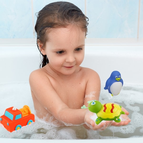 Dimple Set of 20 Floating Bath Toys 