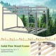 preview thumbnail 8 of 18, Costway Full Over Full Bunk Bed with Full-length Guardrails &