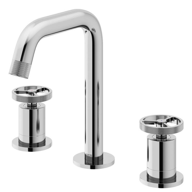 VIGO Cass 8" H 2-Handle Widespread Bathroom Faucet
