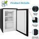 preview thumbnail 7 of 18, 3.0 Cu.ft Compact Upright Freezer, Mini Freezer with Single