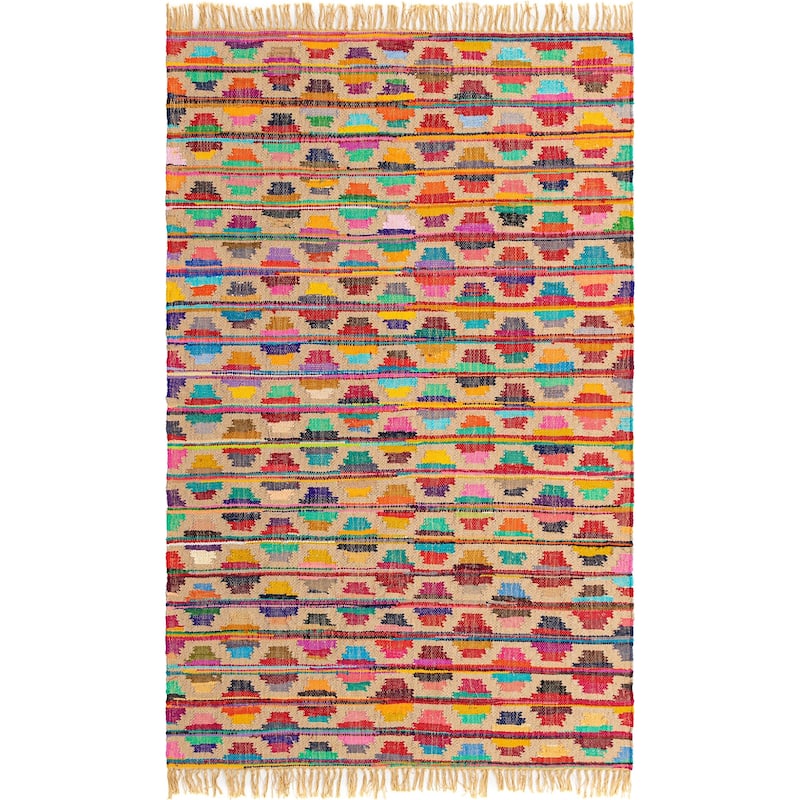 Contemporary Octiane Collection Area Rug