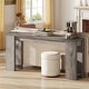 preview thumbnail 17 of 38, Farmhouse Wood 70.9 Inches Extra Long Console Table for Living Room, Hallway