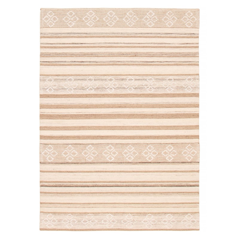 Marrakech Ivory Kilim 5'2" x 7'5" - 5'2 x 7'5 - Ivory - 5'2 x 7'5