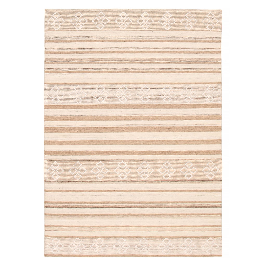 Marrakech Ivory Kilim 5'2" x 7'5" - 5'2 x 7'5