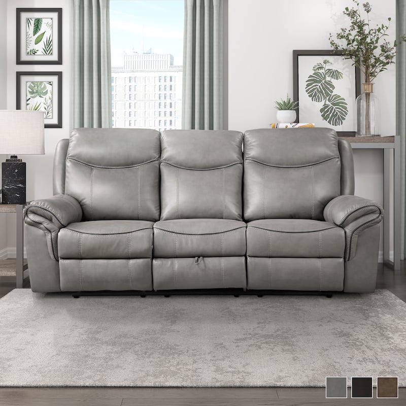 Brisa Manual Double Reclining Sofa