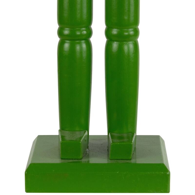 Nutcracker Soldier with Tree Christmas Figure - 15" - Green