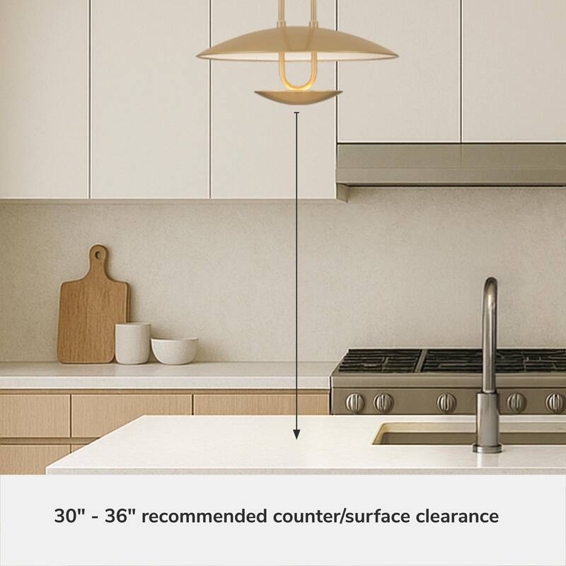 Hunter Sunset Ridge Large Pendant - Entry, Dining Room, Kitchen - Modern, Contemporary, Transitional.