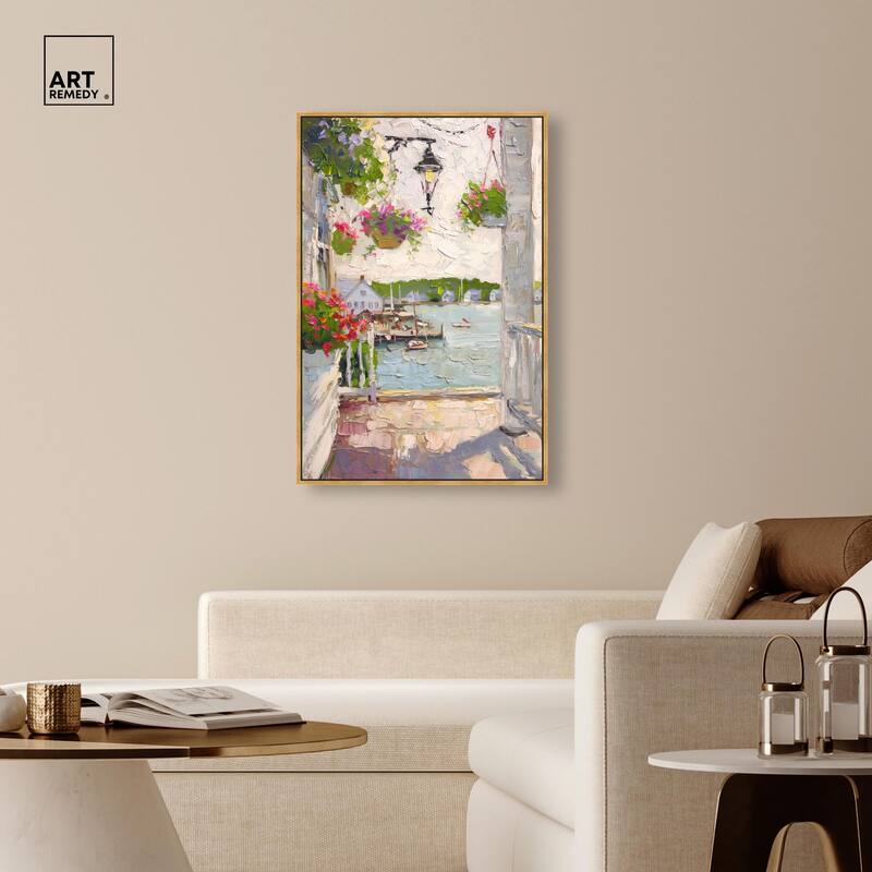 Harbor Hideaway II Canvas by Art Remedy
