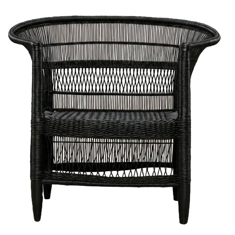 100% Handwoven Natural Rattan 2-Piece Indoor Seating Set with Chair and 3-Seater Settee, Solid Wood Frame, Boho Farmhouse