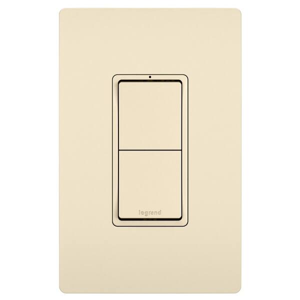 Legrand Rcd11 Radiant 1 Gang Single Pole 2 Switch Wall Control