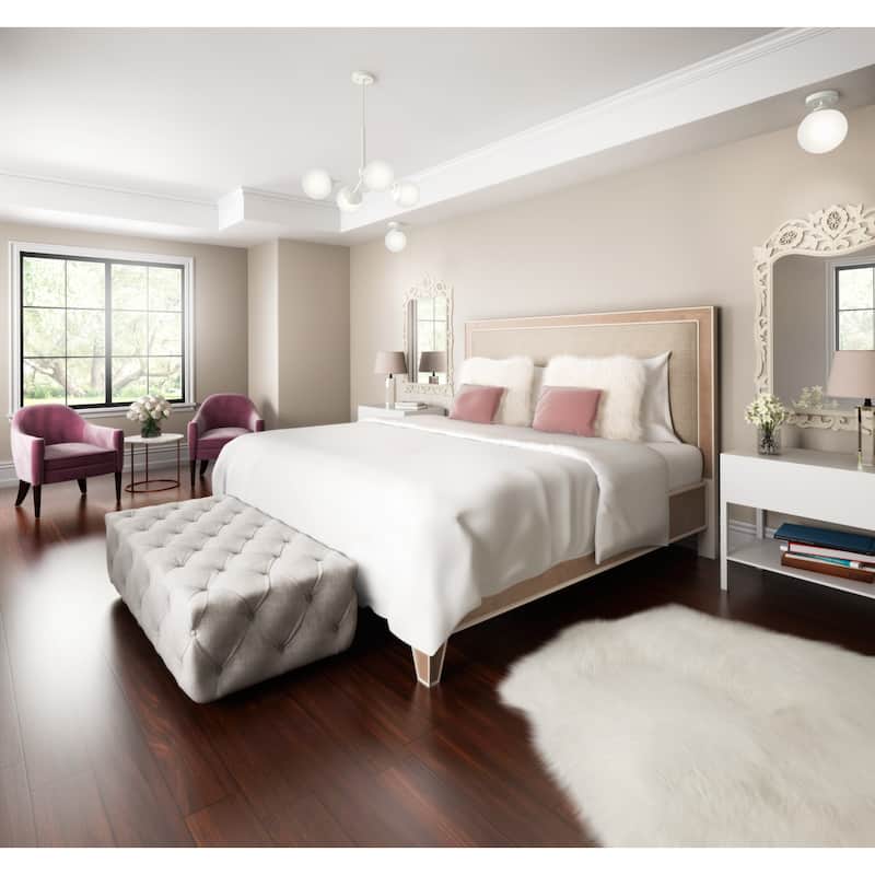 Hunter Hepburn 1-Light Flush Mount Ceiling Light - Bedroom, Bath, Entry, Hallway - Damp-Rated - Vintage, Globe Light