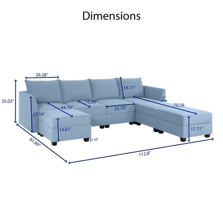 Modern Modular DIY Collection - Sturdy Wooden Frame - Versatile & Stylish Furniture for Living Room Bedroom