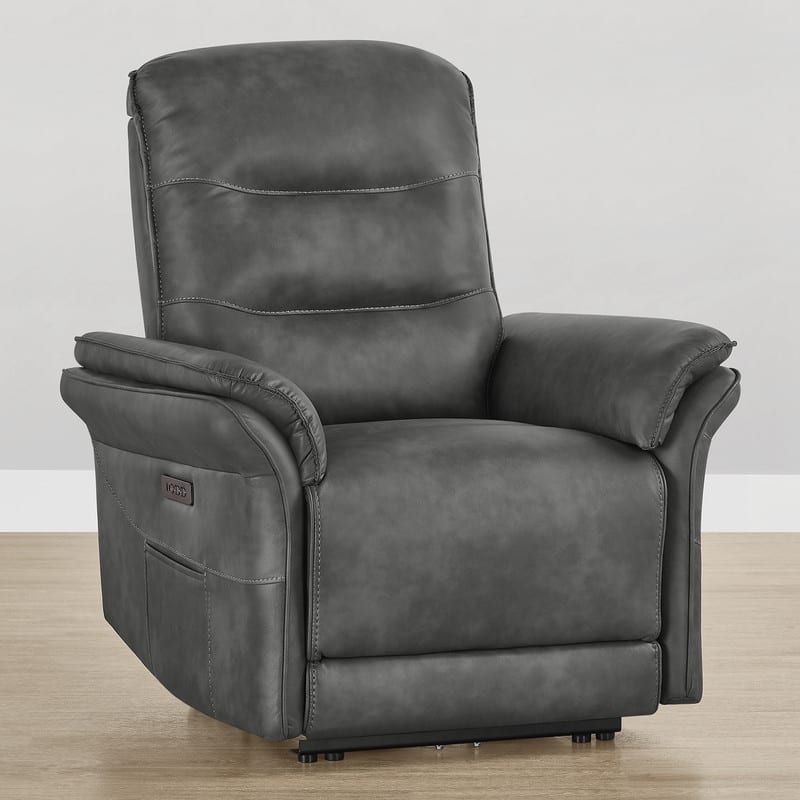 Spruce & Spring Dual Motor Zero Gravity Power Recliner with Power Headrest