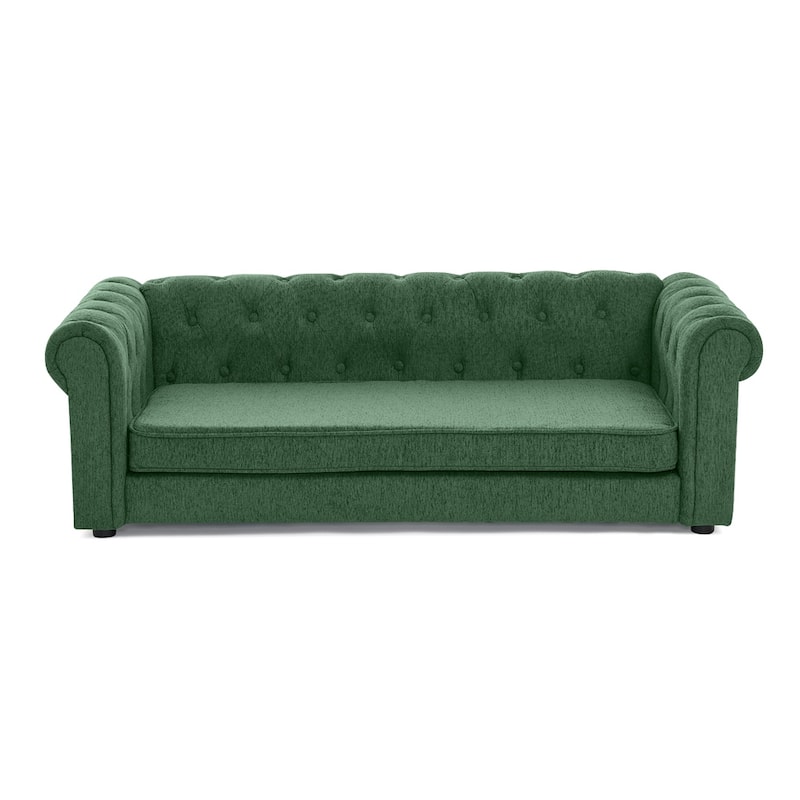 Elegant Rectangular Pet Sofa Bed for Dogs Up to 130lbs