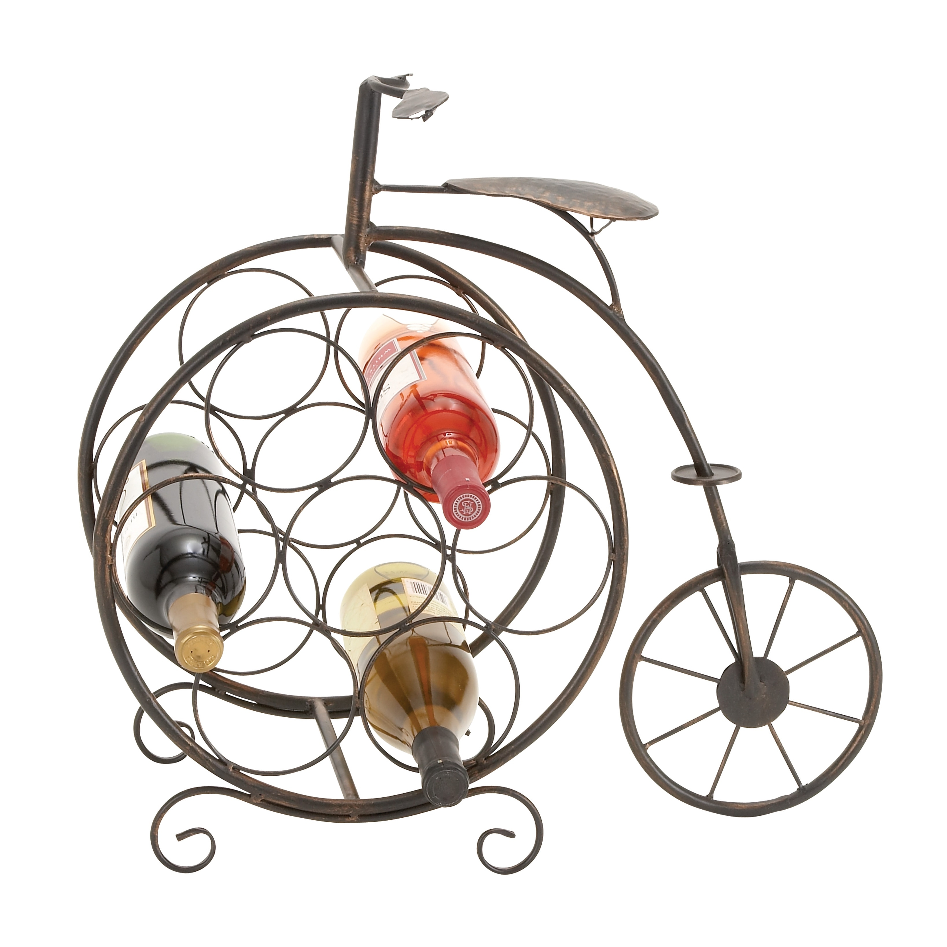 Brass wine racks deals