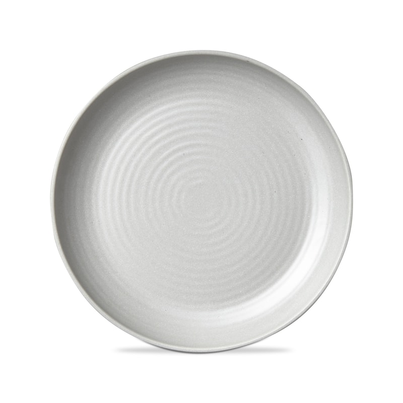 Light Gray Brooklyn Melamine Plastic Dinning Salad Plate Dishwasher Safe Indoor/Outdoor 9x9 inch Salad Plate