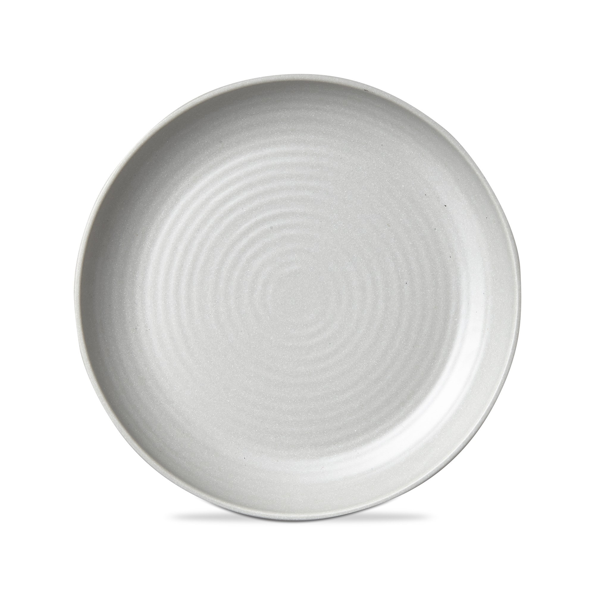 Light Gray Brooklyn Melamine Plastic Dinning Salad Plate Dishwasher Safe Indoor/Outdoor 9x9 inch Salad Plate