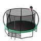preview thumbnail 9 of 10, 12' Outdoor Recreational Trampoline with Safety Enclosure Net