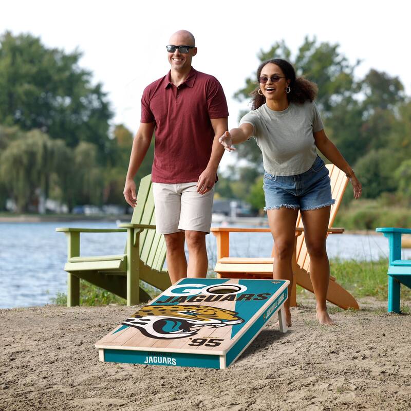 Jacksonville Jaguars NFL 2x4 Cornhole Board Set