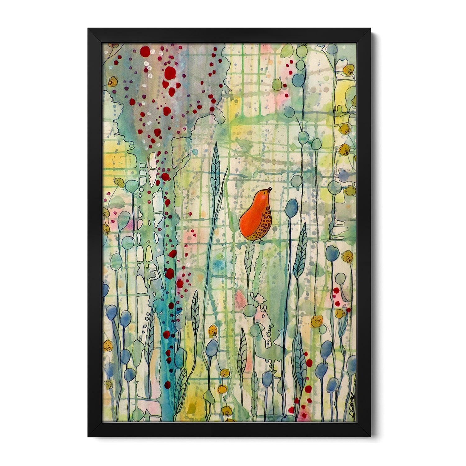 Alpha Premium Framed Poster by Sylvie Demers