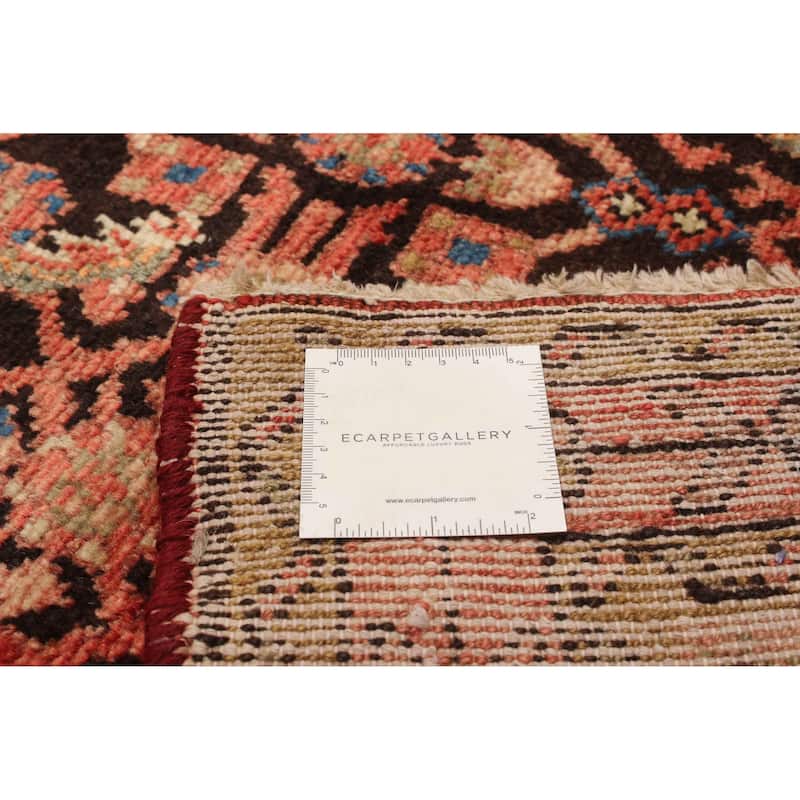 ECARPETGALLERY Hand-knotted Andelz Black Wool Rug - 3'6 x 10'4