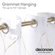 preview thumbnail 6 of 38, Deconovo Sheer Voile Line Grommet Curtain Pair(2 Panel)
