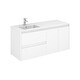 preview thumbnail 3 of 4, WS Bath Collections Ambra 18" Wall Mounted Vanity Set with Solid