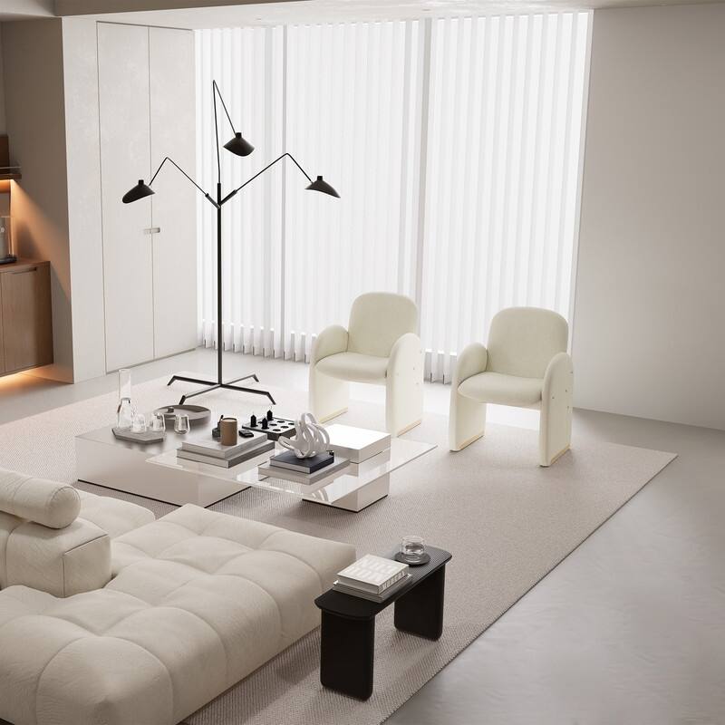 Velvet Accent Chair, Modern Living Room Chair for Bedroom, Dining Room