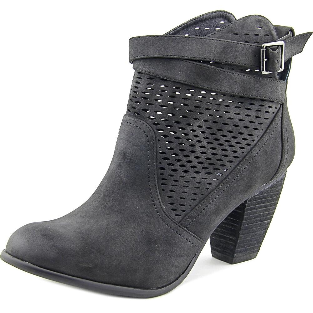 macy's black suede boots