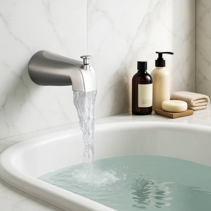 WOWOW Integrated Diverter Bathtub Spout