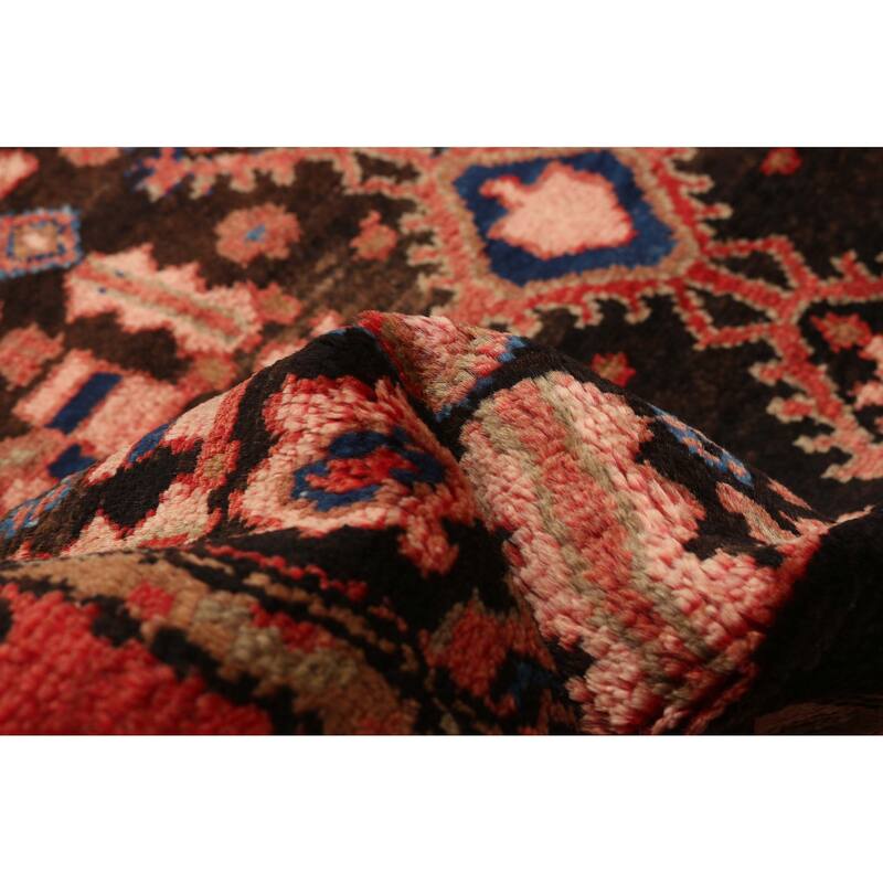 ECARPETGALLERY Hand-knotted Andelz Navy Wool Rug - 3'11 x 9'4