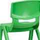 preview thumbnail 12 of 20, 4 Pack Plastic Stackable K-2 School Chair with 13.25"H Seat - 15.75"D x 14.5"W x 23.25"H