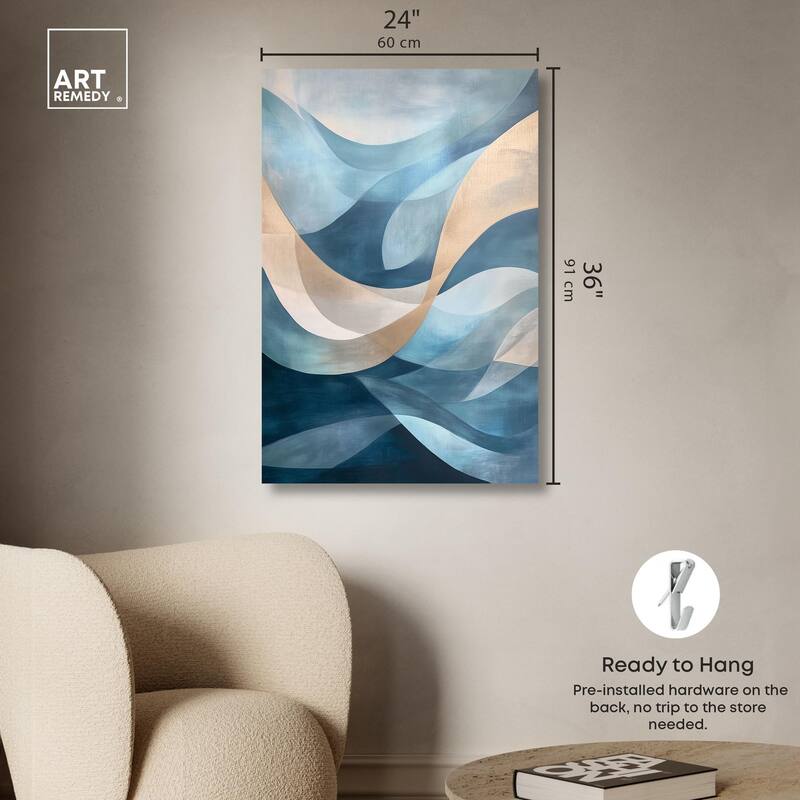 Submerged Canvas by Art Remedy, Gallery Wrapped