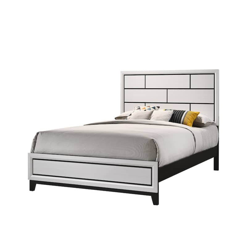 Aglae Chalk Panel Bed - Full