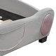 preview thumbnail 10 of 59, Adorable Twin Size Bear-Shaped Platform Bed with Storage Pockets