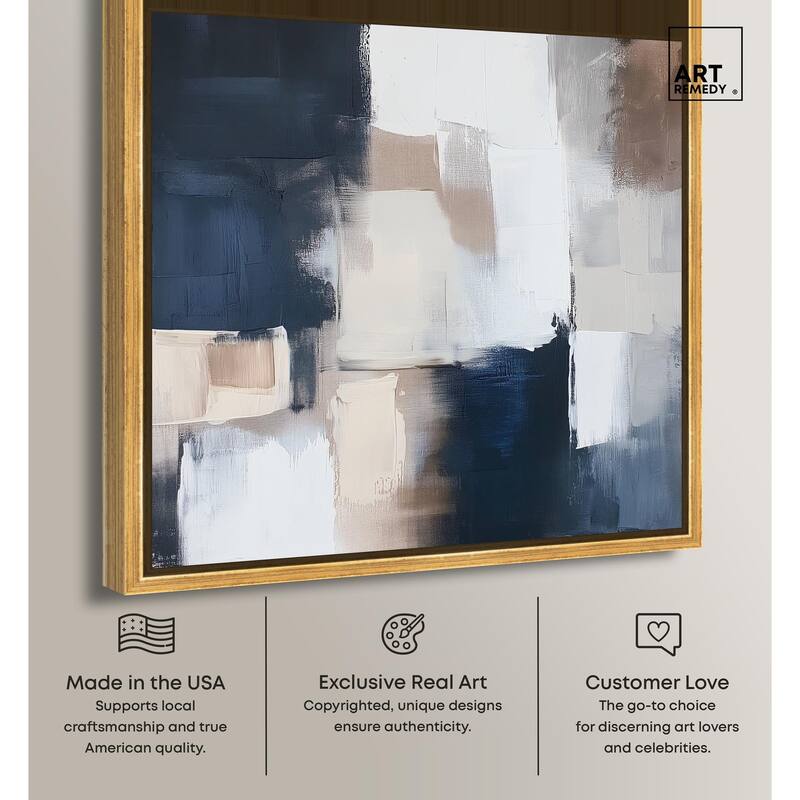 Stormy Hues I Canvas by Art Remedy