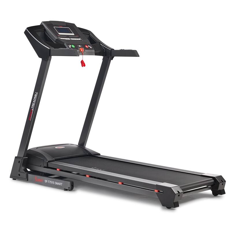 Sunny Health & Fitness Premium Smart Treadmill with Auto Incline - SF-T7515SMART - 64.17 x 28.35 x 52.7 - 64.17 x 28.35 x 52.7 - Weights