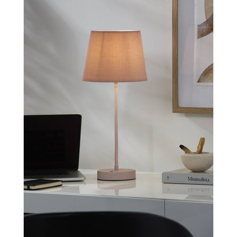 Livabliss Rigel Modern & Contemporary Buffet Table Lamp - 21"H x 8"W x 8"D