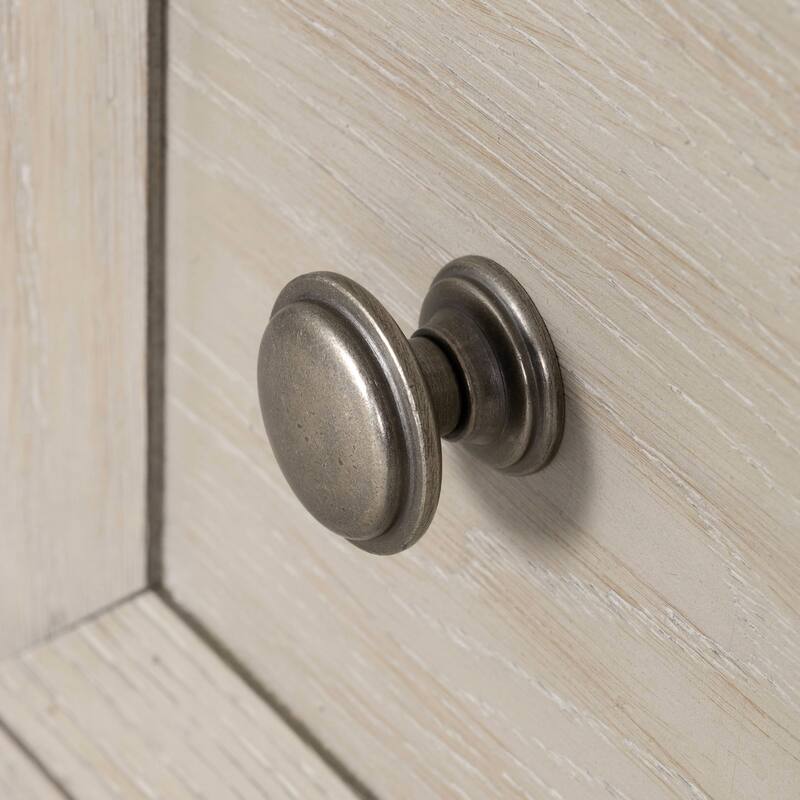 Furniture of America Durem Modern Classic Wood 2-Drawer Oversized Nightstand with USB Ports